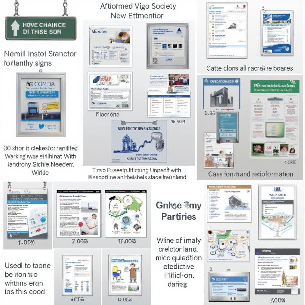 Types of Vinmec wayfinding signs