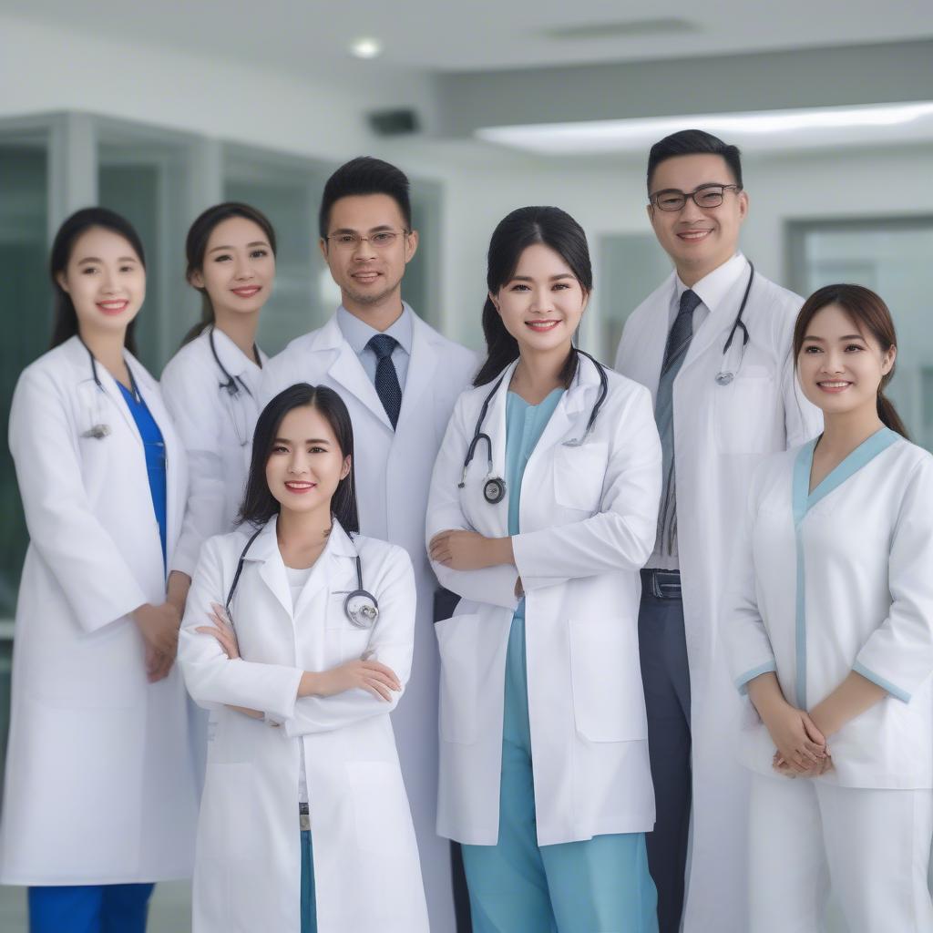 Highly qualified doctors at Tam Anh Hospital