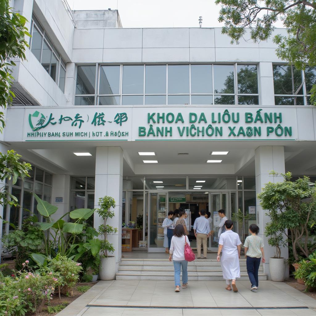 Khoa Da Liễu Bệnh Viện Xanh Pôn - Toà Nhà