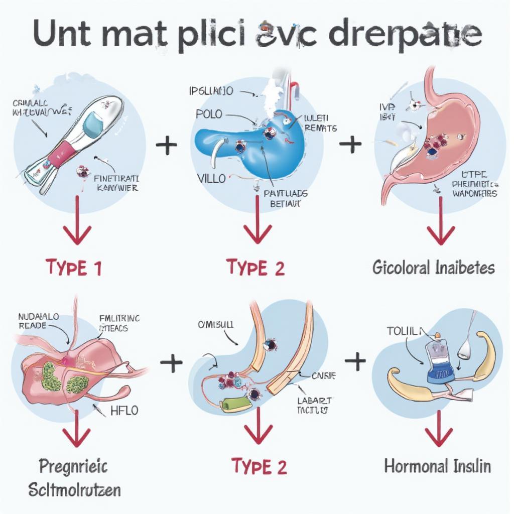 Các loại tiểu đường