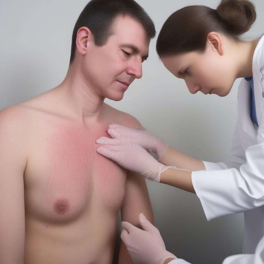 Bác sĩ Khám Bệnh Vẩy Phấn Hồng Gibert