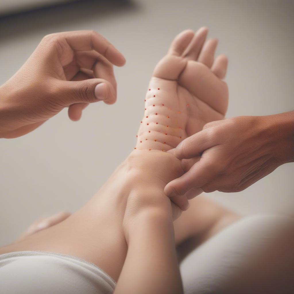 Bấm huyệt điều trị tiểu đường