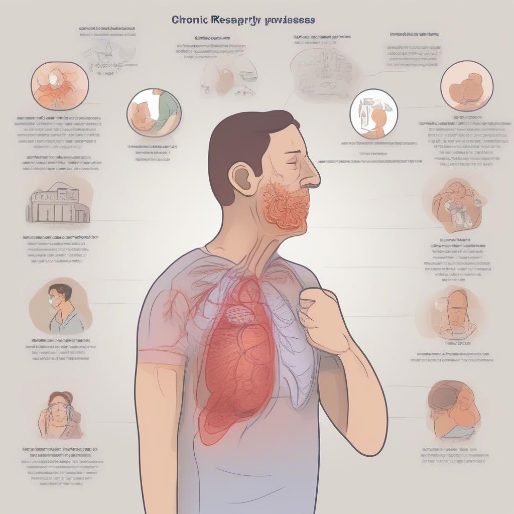 Bệnh hô hấp mạn tính: Triệu chứng