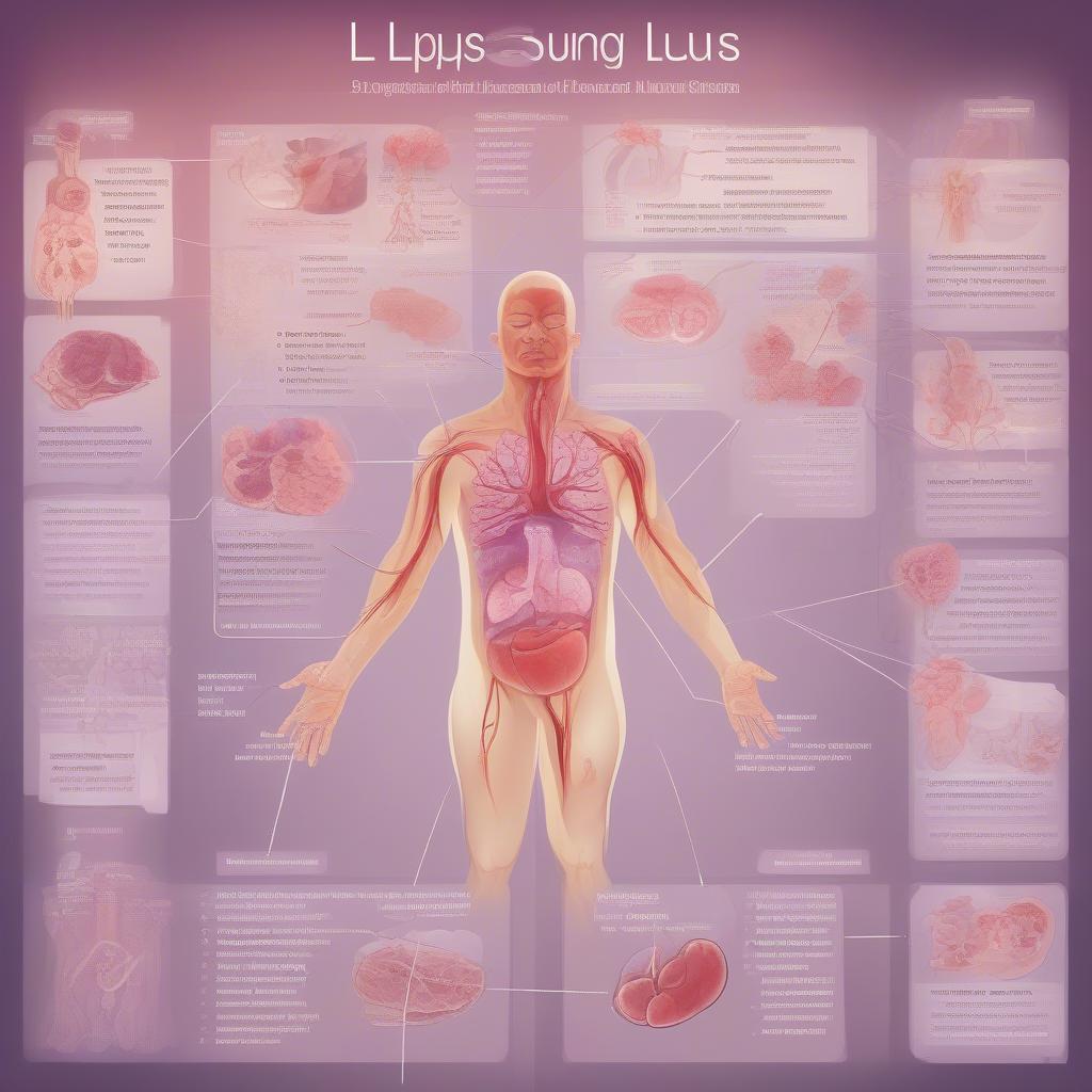 Ảnh hưởng của bệnh lupus đỏ hệ thống lên cơ thể