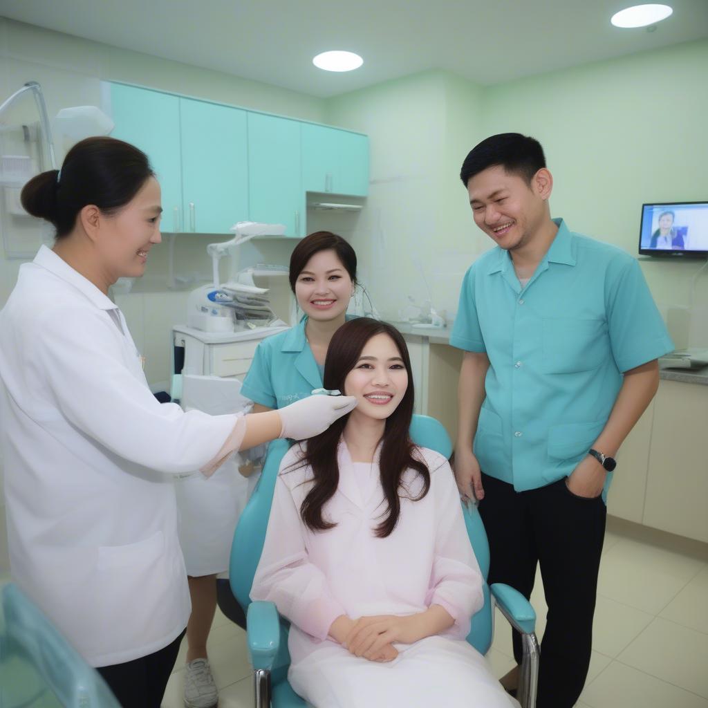 Patients at Trần Hưng Đạo Dental Hospital