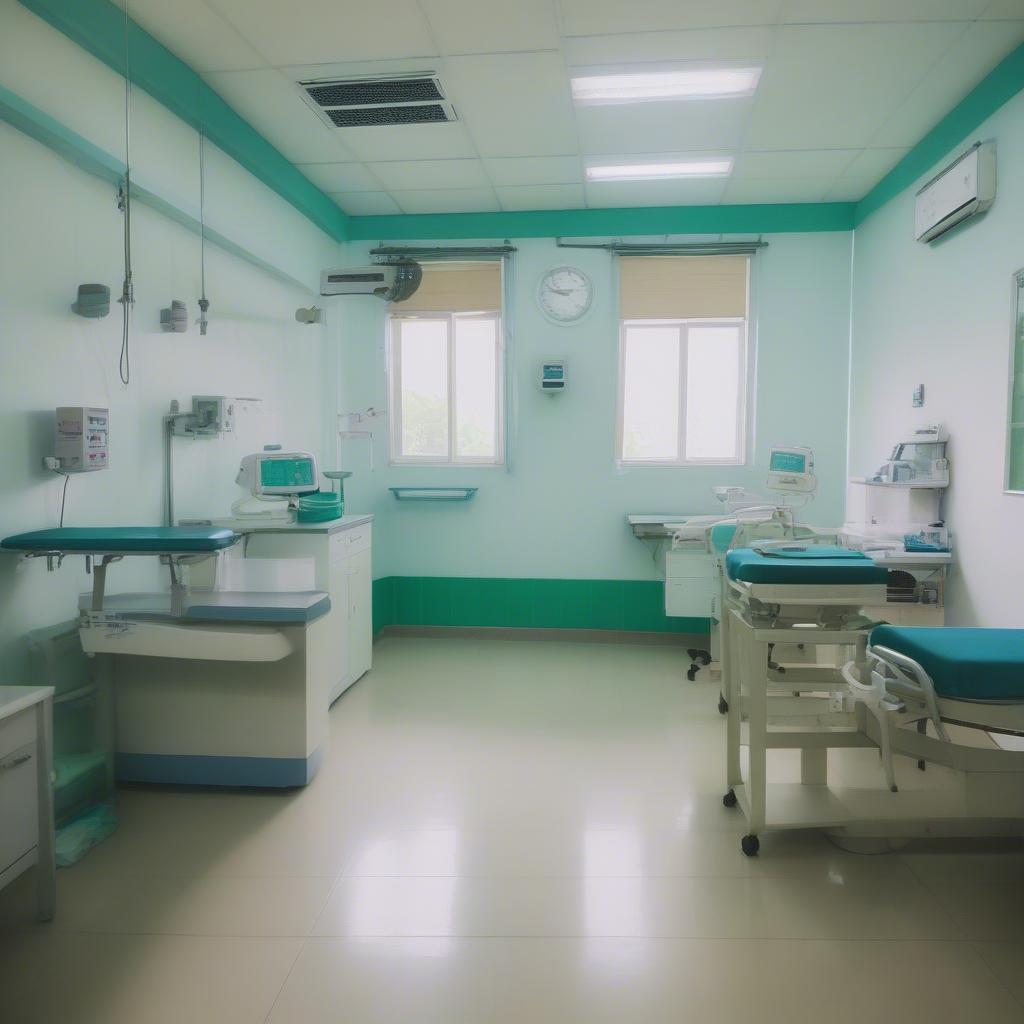 Bac Kan General Hospital Examination Room