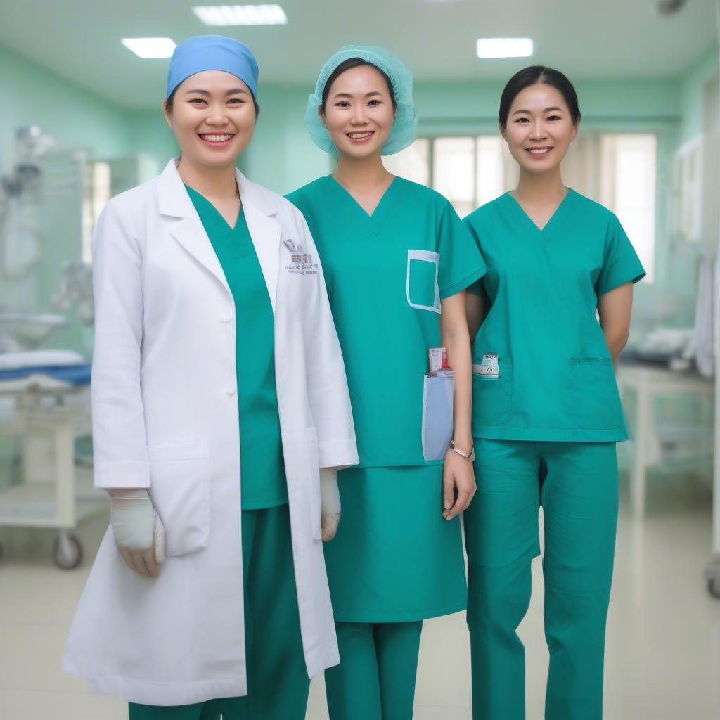 Ninh Hoa Regional General Hospital Medical Team