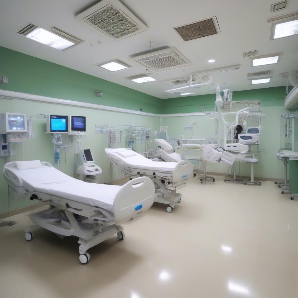 Cơ sở vật chất hiện đại tại KIM Hospital