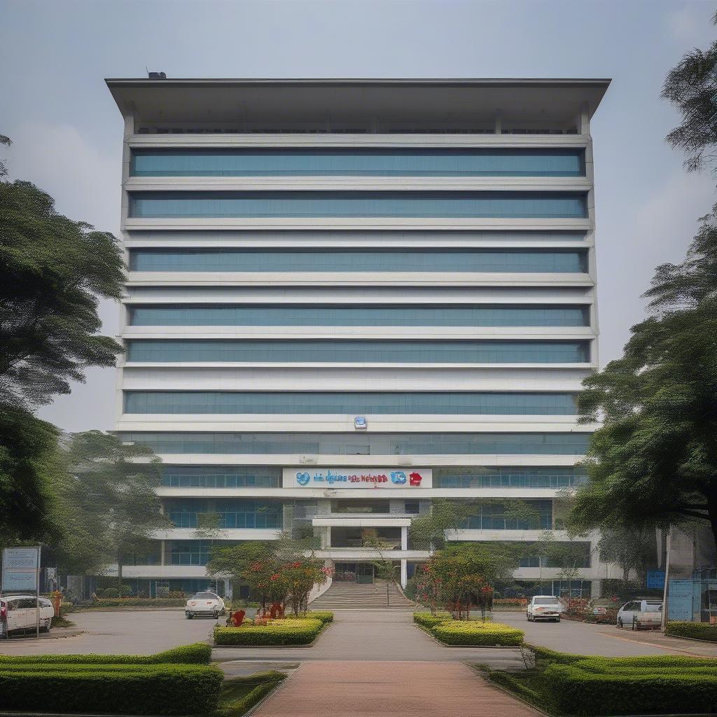 Main building of the National Children's Hospital