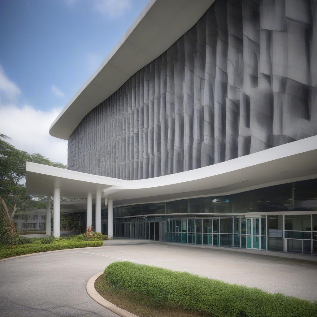 Modern building of Tropical Diseases Hospital 2