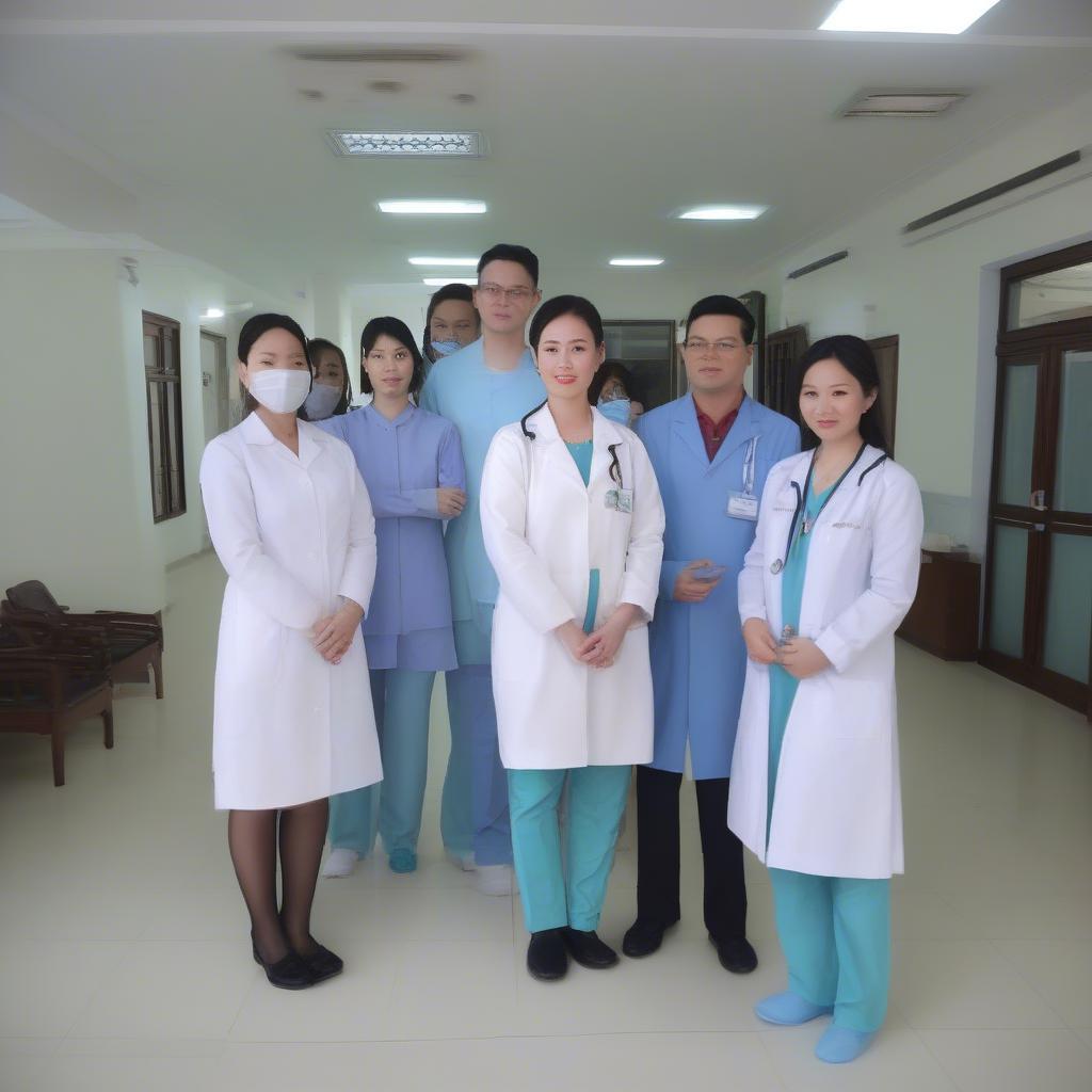 Highly qualified medical professionals at Phuong Dong Hospital