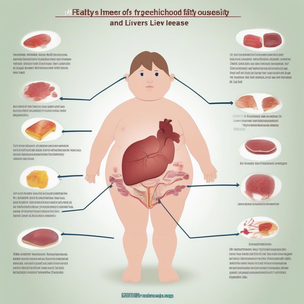 Béo phì ở trẻ em và bệnh gan nhiễm mỡ