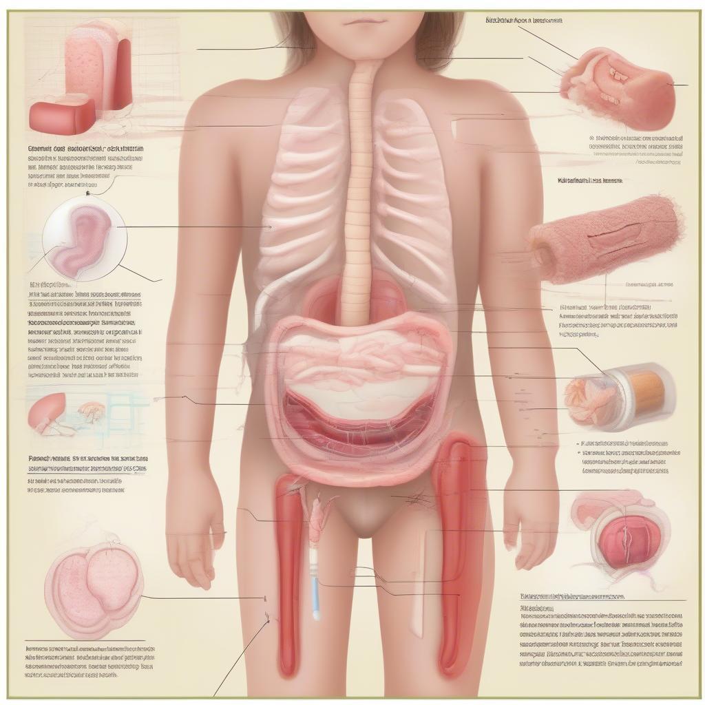 Biến chứng sán lợn ở trẻ em