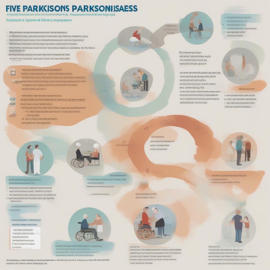 Biểu đồ bệnh Parkinson theo giai đoạn