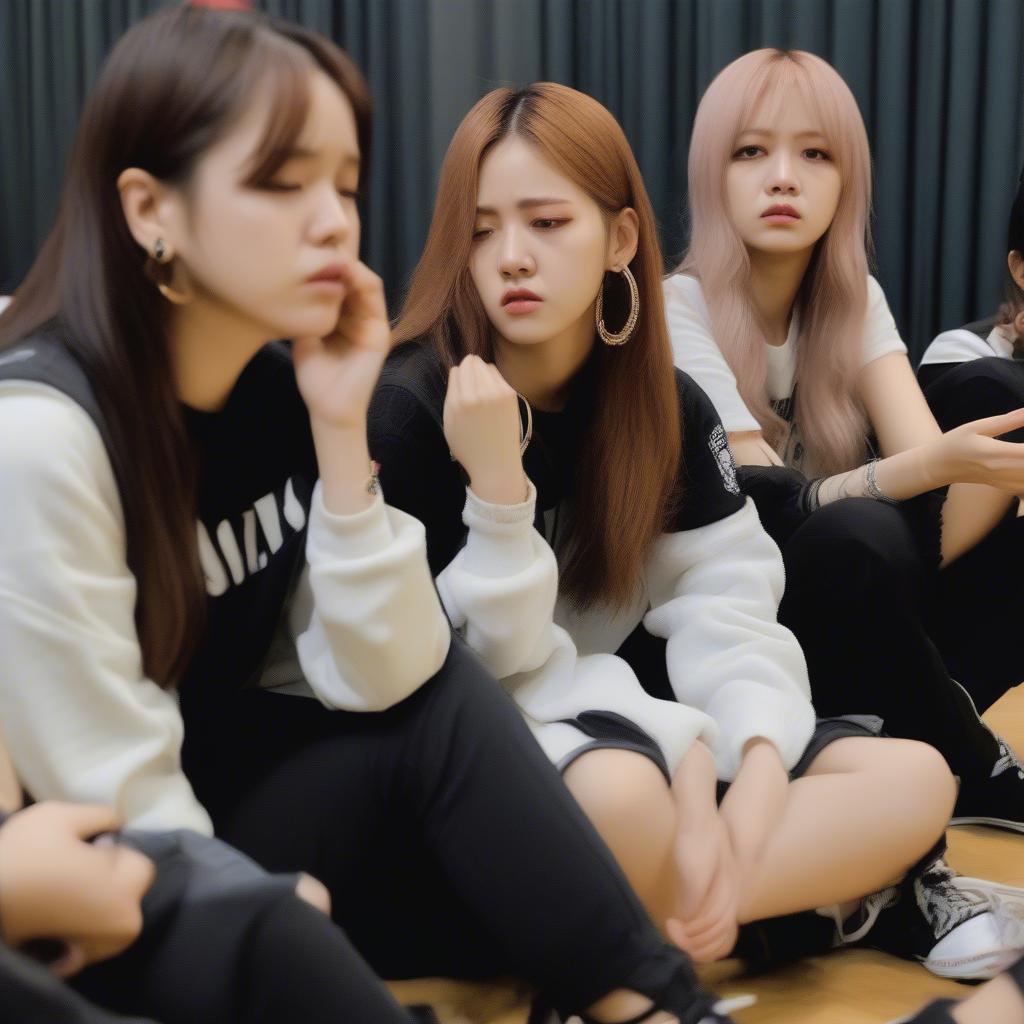 Áp lực công việc đè nặng lên Blackpink