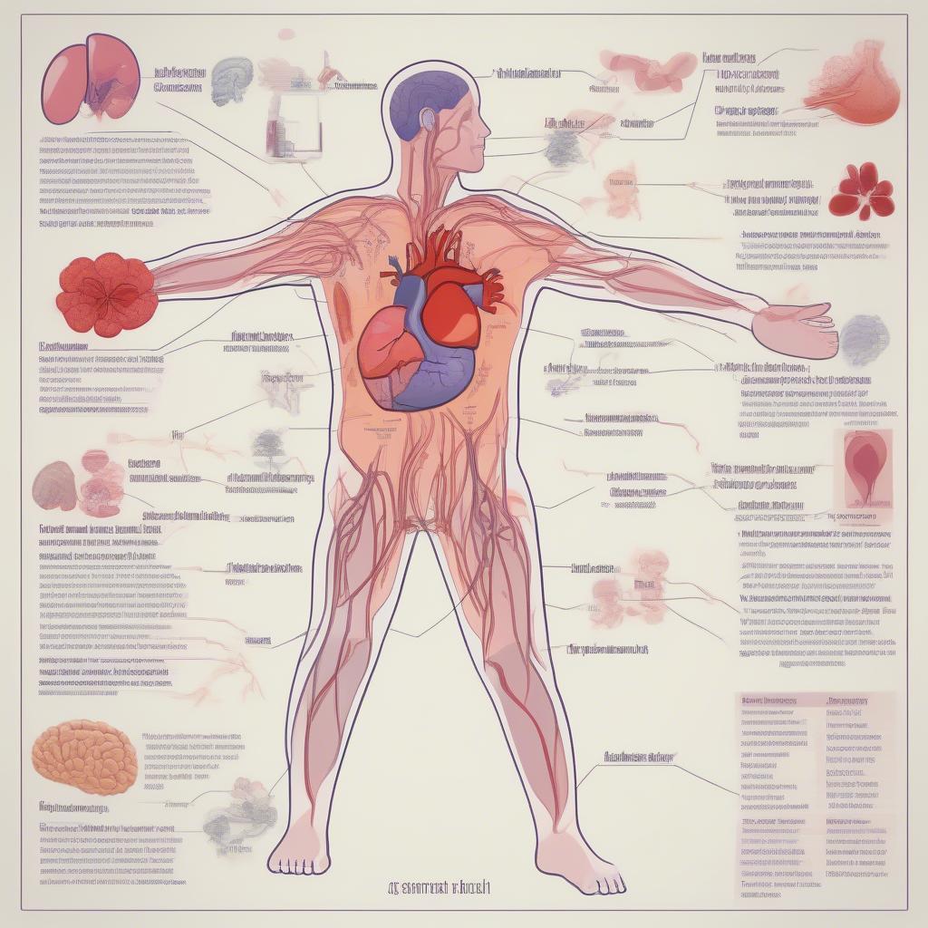 Các cơ quan bị ảnh hưởng bởi bệnh lupus ban đỏ