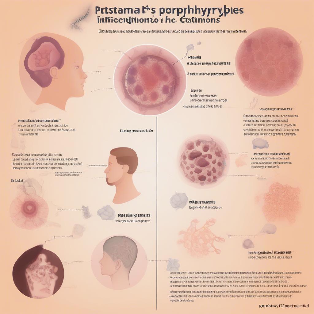 Các dạng Porphyria khác nhau