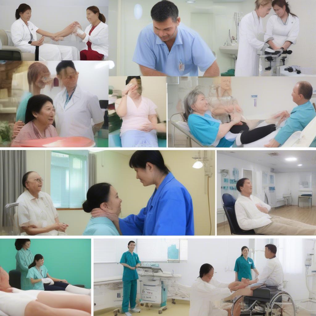 Various rehabilitation services in Hanoi