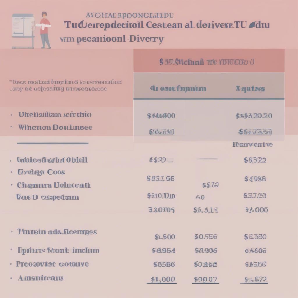 Cost of C-section at Tu Du Hospital