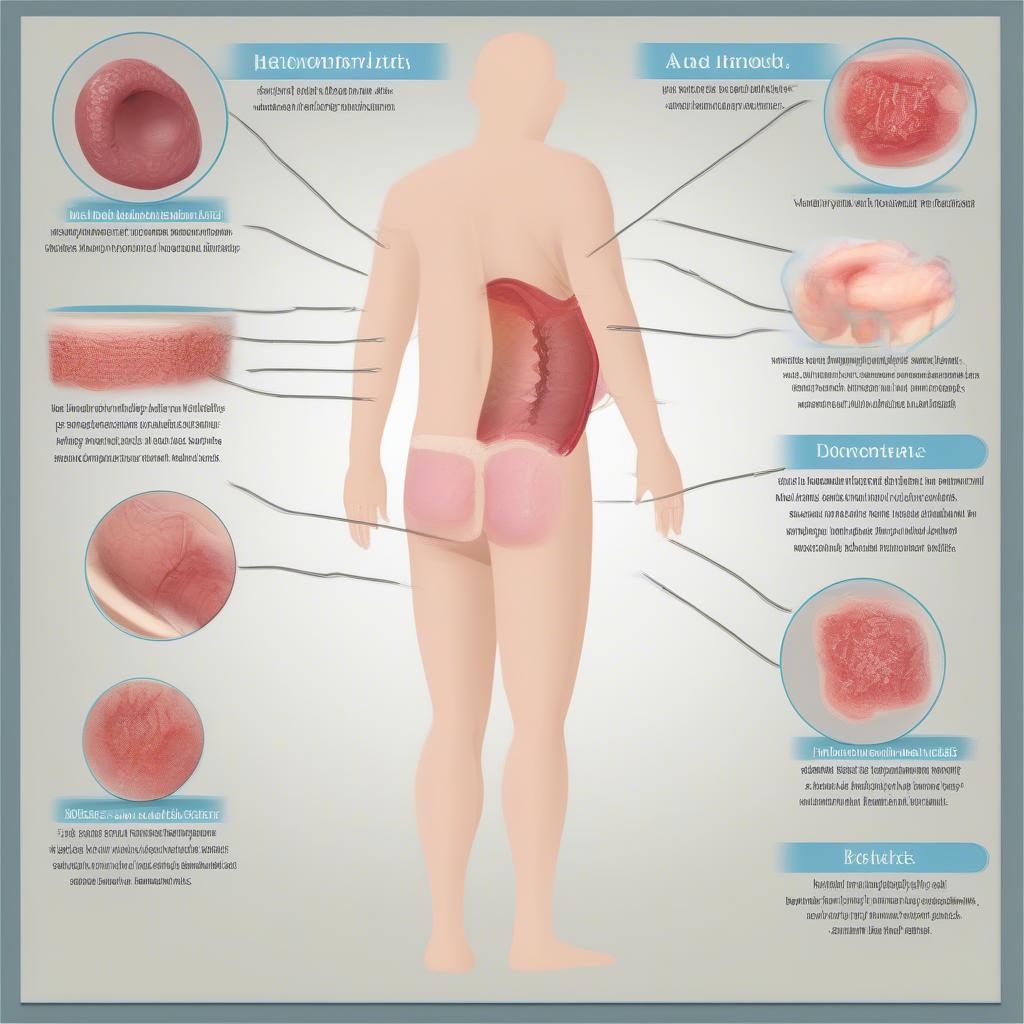 Triệu chứng của bệnh trĩ