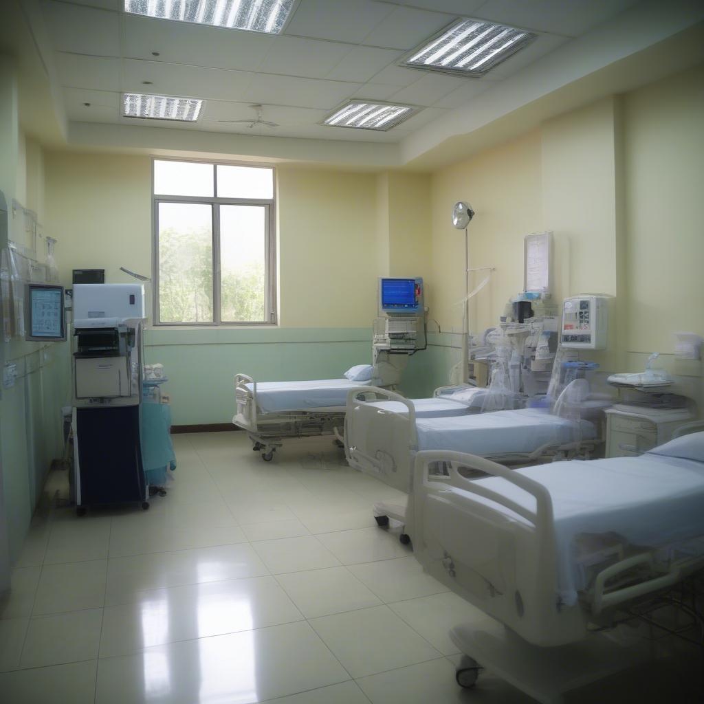 Respiratory Department at Thanh Khe Hospital