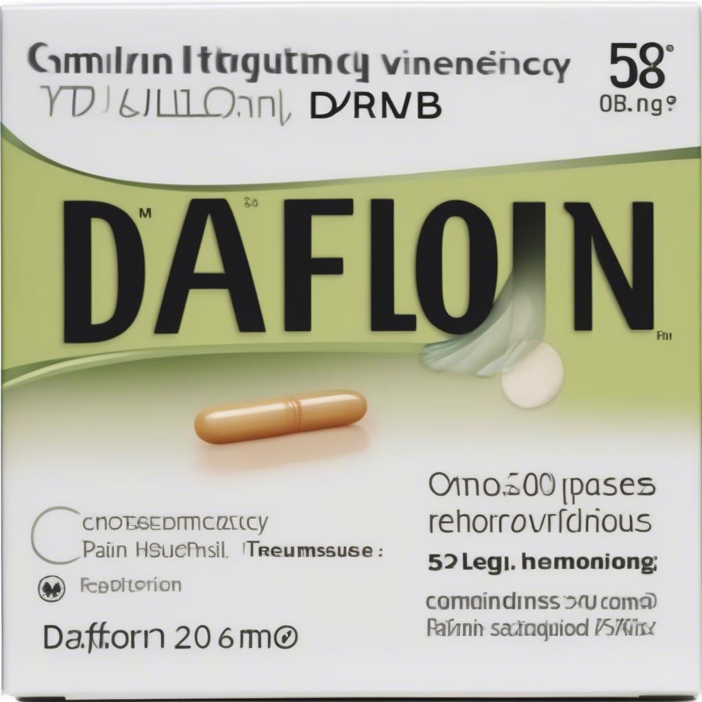 Công dụng của Daflon 500mg