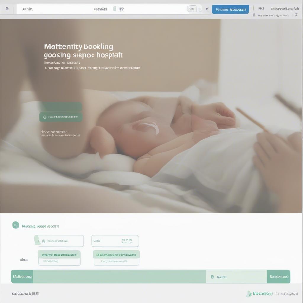 Đặt lịch hẹn khám online tại bệnh viện phụ sản