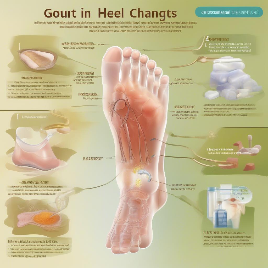 Điều Trị Bệnh Gout Đau Gót Chân