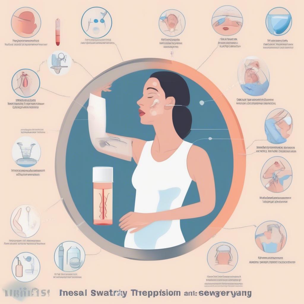 Điều trị ra mồ hôi nhiều