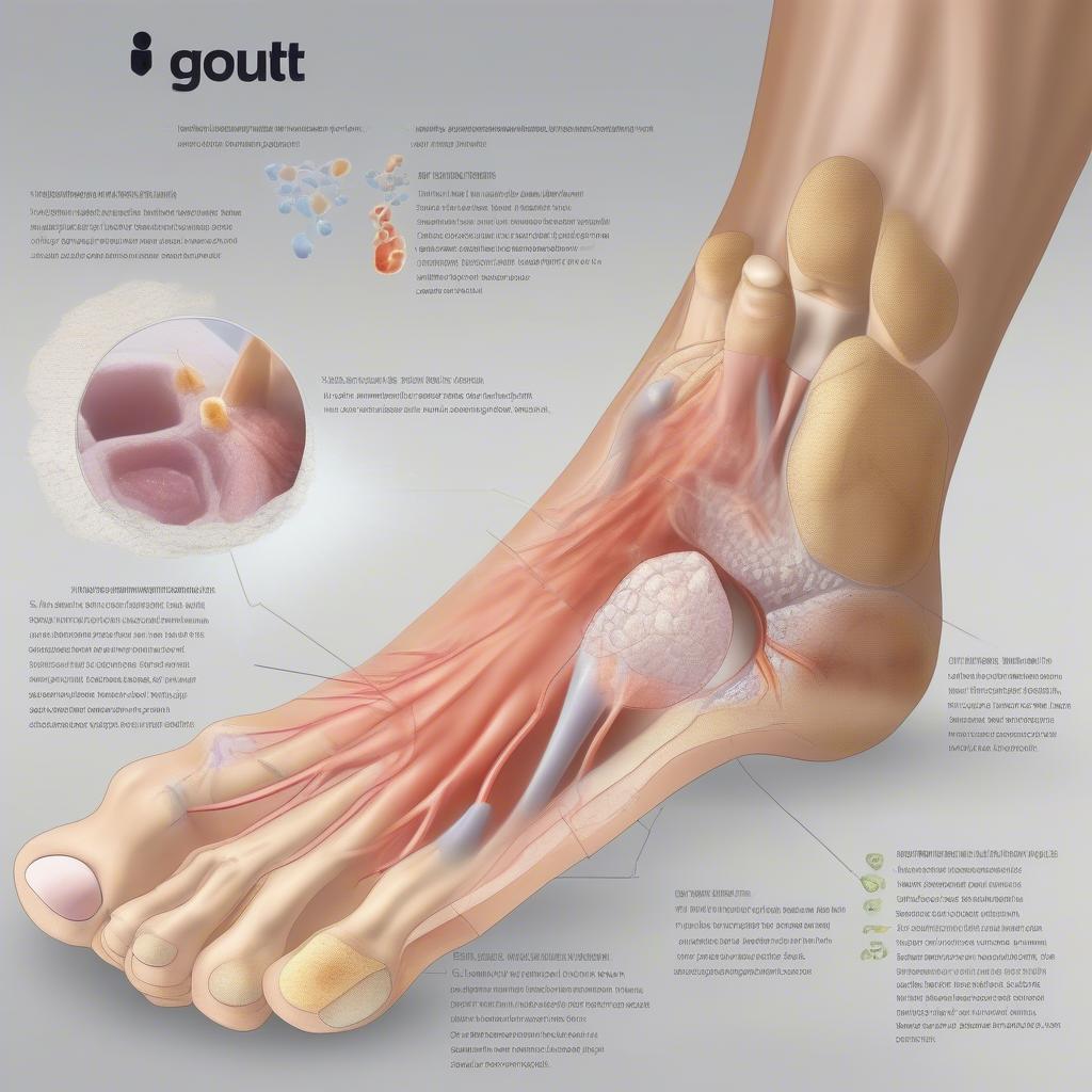 Nguyên nhân và triệu chứng bệnh gout