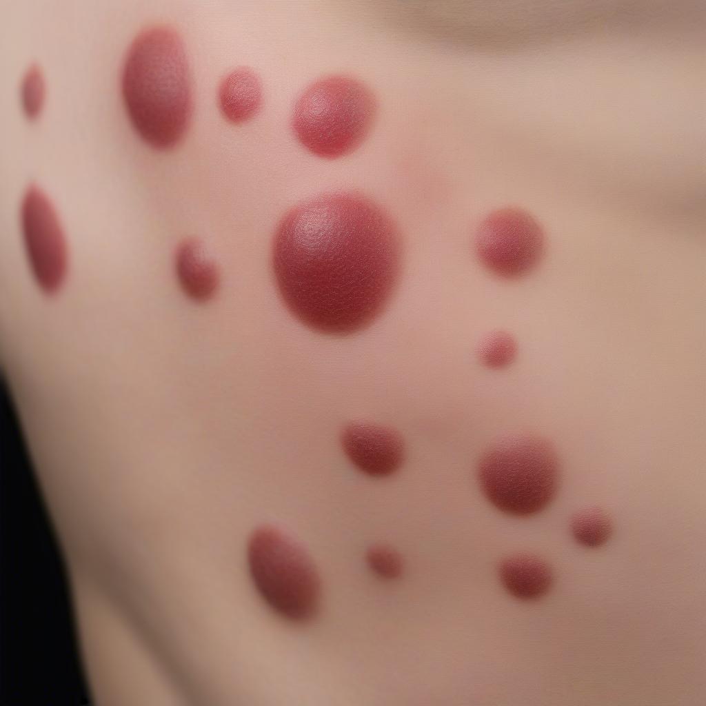 Phát ban bệnh rubella