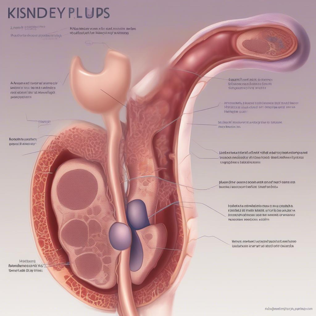 Hình ảnh suy thận do lupus giai đoạn cuối