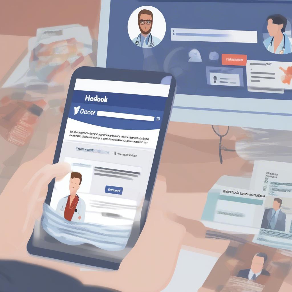 Tìm kiếm "bác sĩ Tiến bệnh viện E Facebook": Lưu ý