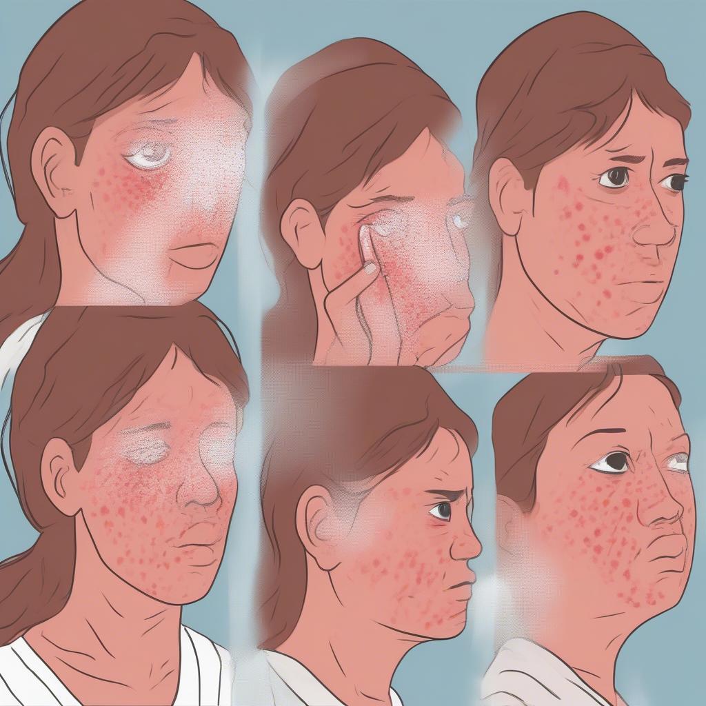 Early symptoms of measles