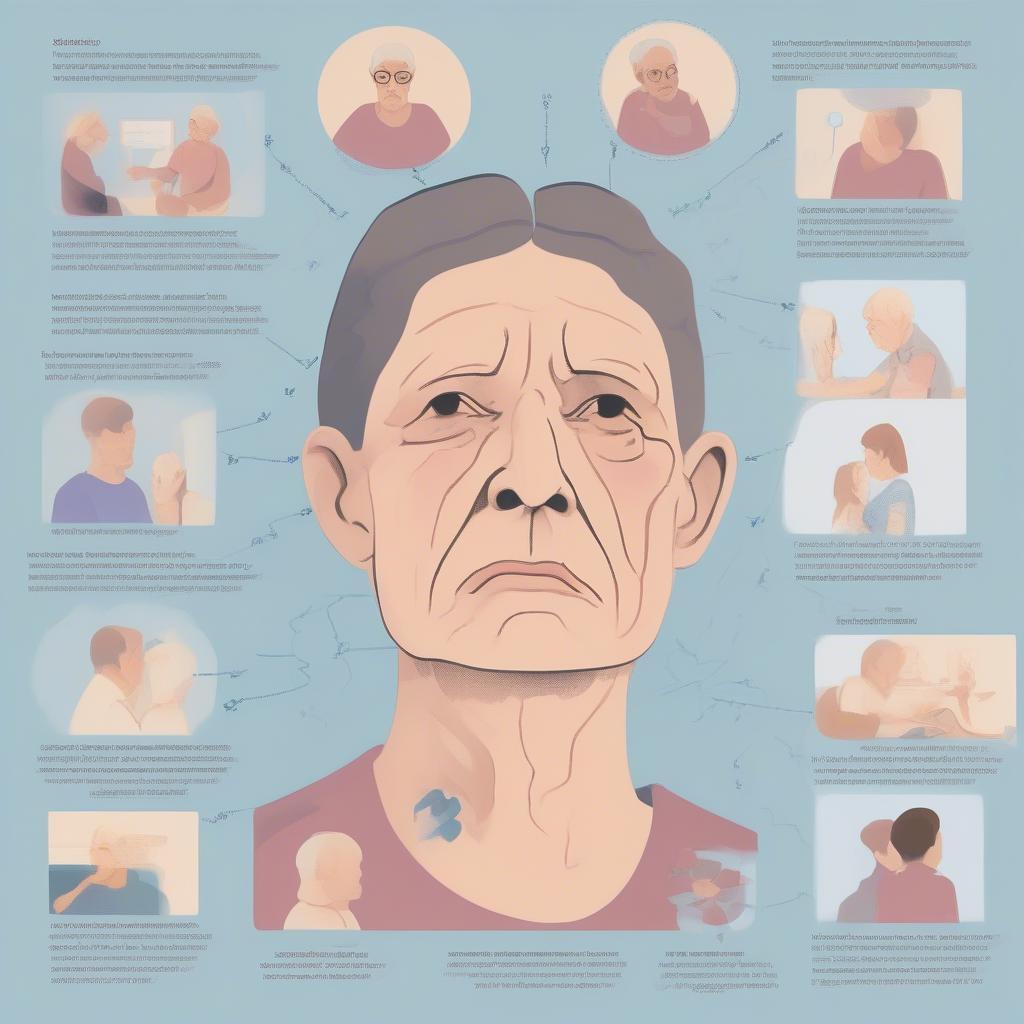 Triệu chứng Alzheimer giai đoạn giữa