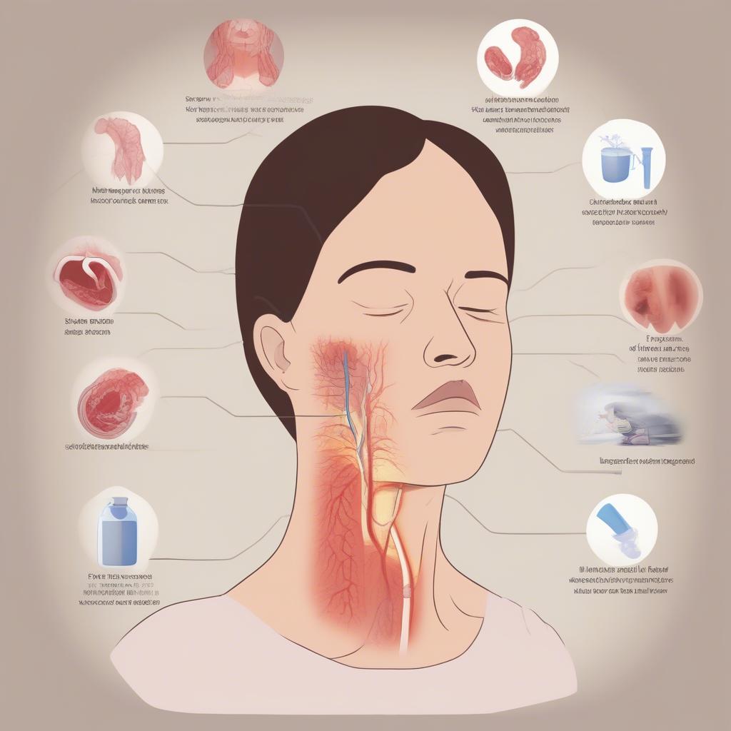 Triệu chứng kèm gặp của trào ngược dạ dày