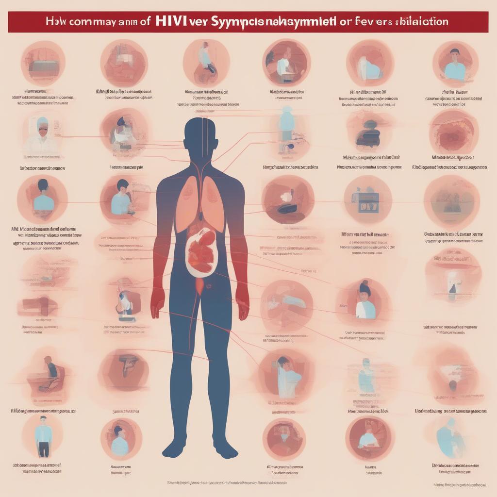 Triệu chứng nhiễm HIV