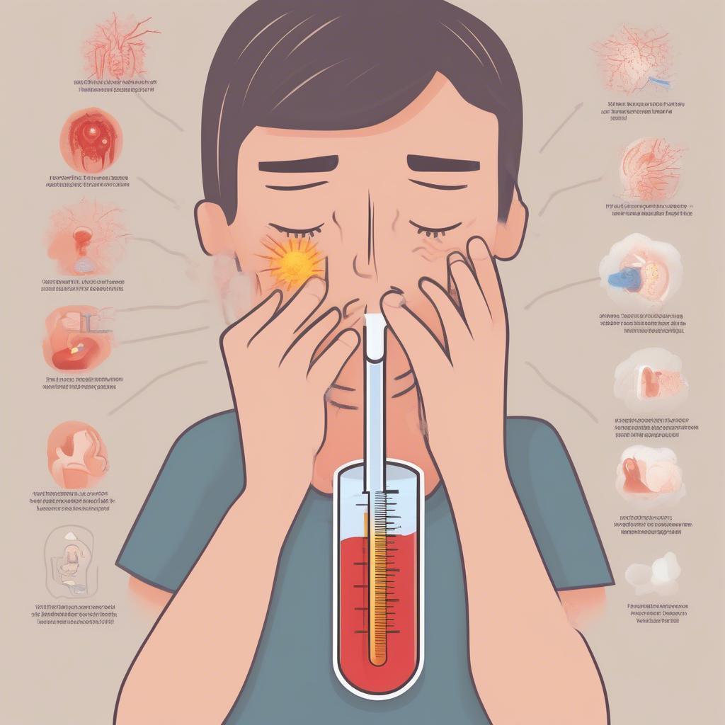 Triệu chứng thường gặp của bệnh sốt virus