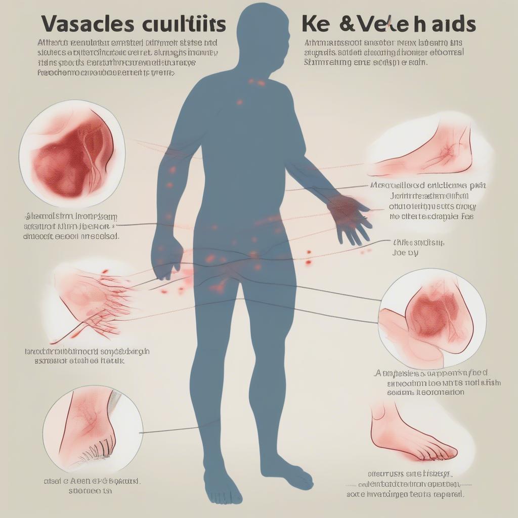 Các triệu chứng của viêm mao mạch dị ứng