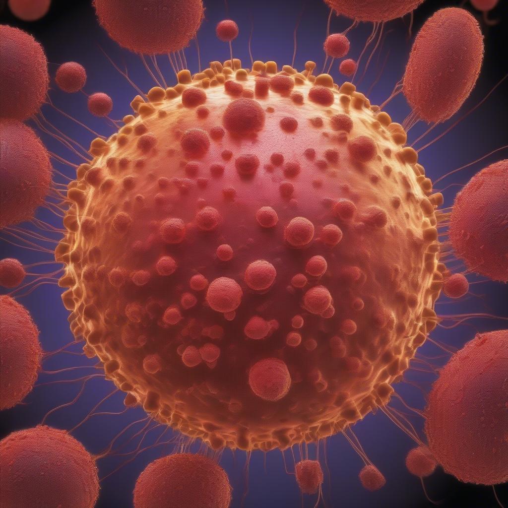 Virus HIV tấn công tế bào CD4