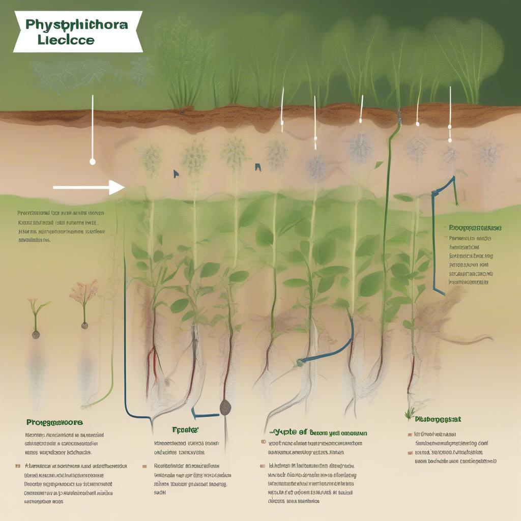 Vòng đời nấm Phytophthora