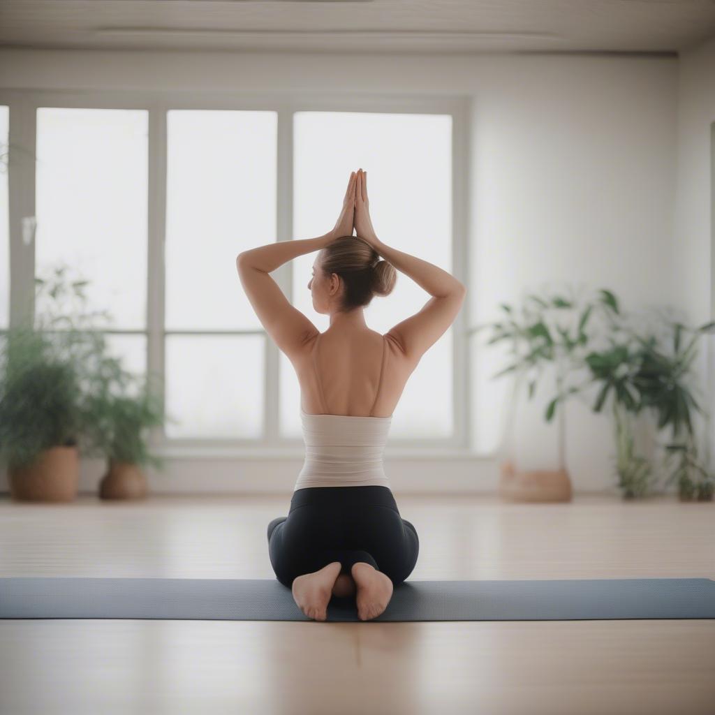 Bài tập yoga trị liệu đau cổ vai gáy